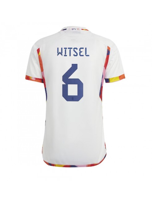 Belgien Axel Witsel #6 Auswärtstrikot WM 2022 Kurzarm